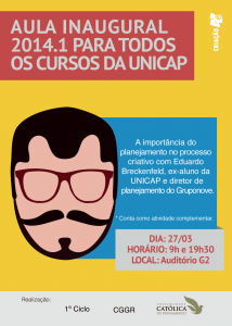 Aula inaugural para todos os cursos da Unicap