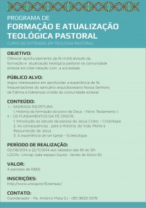 Programa de Formação e Atualização em Teologia Pastoral